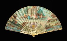 Fan, French, third quarter 18th century. Creator: Unknown.