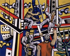 'The Builders', 1951.  Creator: Fernand Leger.