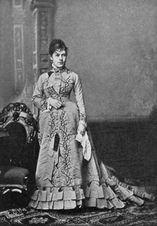 Nellie Grant Sartoris, daughter of Ulysses S Grant, 19th century, (1908). Artist: Unknown