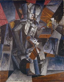 The Musician, 1914. Creator: Louis Marcoussis.