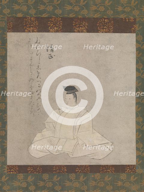 The Poet Fujiwara Kiyotada..., second half of the 13th century. Creator: Unknown.