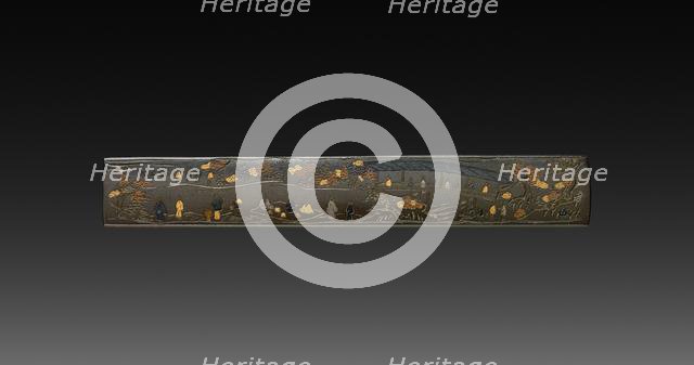 Knife Handle (Kozuka), c 1800s. Creator: Unknown.