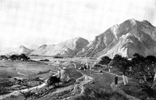 The Pudja Mountain and the Raneezai and Baneezai Country, from near Baboozai, 1895. Creator: George Meisenbach.