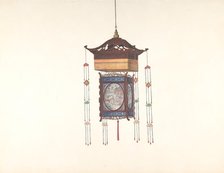 Hanging Lantern, 19th century. Creator: Anon.