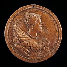 Anne of Austria, 1601-1666, Wife of King Louis XIII of France 1615 [reverse], 1620. Creator: Abraham Dupre.