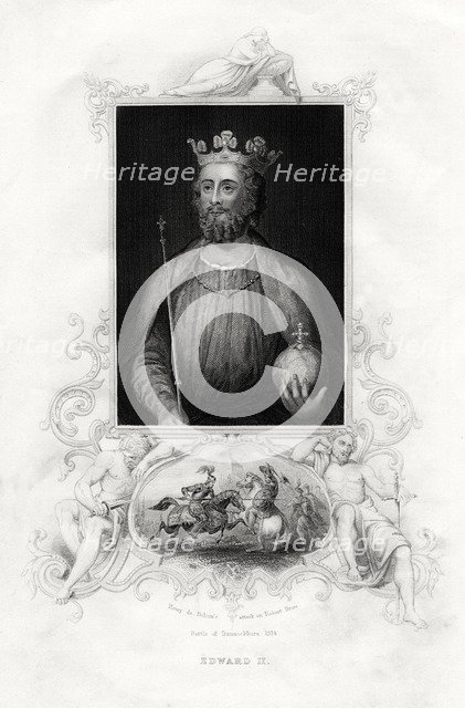 King Edward II, 1860. Artist: Unknown