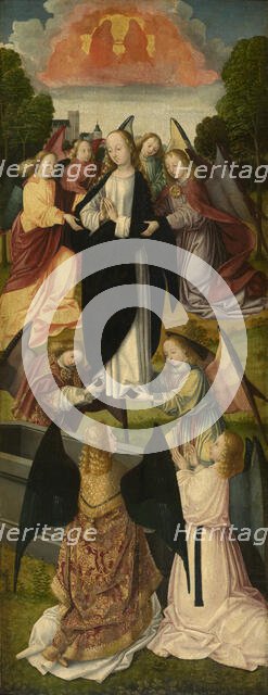 The Assumption of Mary, 1490. Creator: Master of the Amsterdam Death of the Virgin.