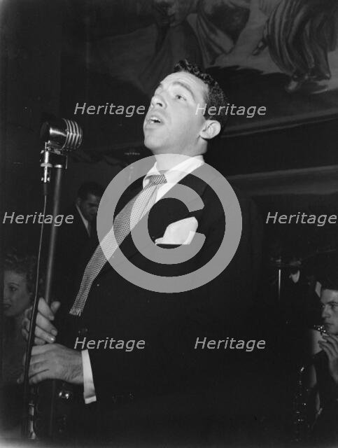 Portrait of Buddy Rich, Arcadia Ballroom, New York, N.Y., ca. May 1947. Creator: William Paul Gottlieb.