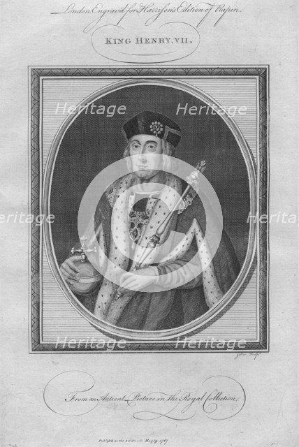 King Henry VII, 1787.  Artist: Anon.