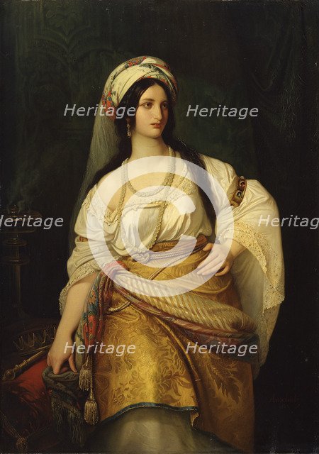 'Esther', 19th century.  Artist: Hermann Anschütz