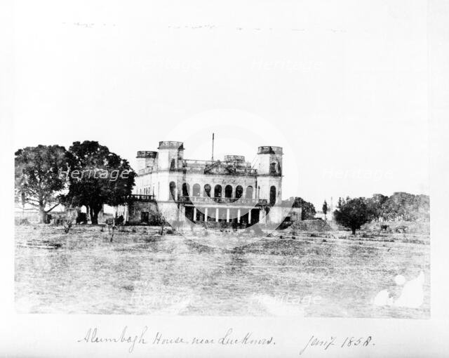 Alumbagh House, near Lucknow, India, 1858. Creator: Unknown.