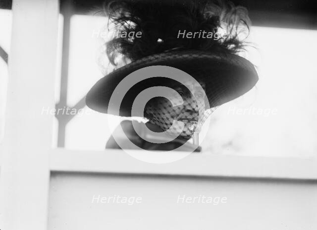 Horse Shows - Mrs. Perry Belmont, 1912. Creator: Harris & Ewing.