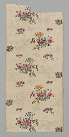 Panel (From a Dress), England, c. 1745/46. Creator: Unknown.