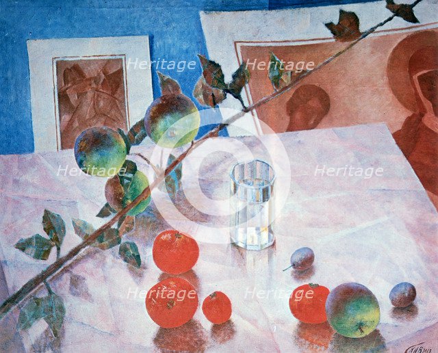 'Still Life in Pink', 1918. Artist: Kuz'ma Petrov-Vodkin