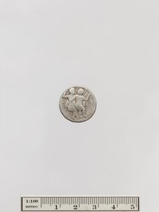 Coin with Gemini Zodiac Sign, India, dated A.H. 1027/ A.D. 1618. Creator: Unknown.