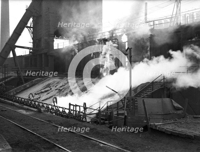 Manvers coal preparation plant, Wath upon Dearne, near Rotherham, South Yorkshire, 1956. Artist: Michael Walters