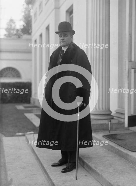 Raymond T. Baker, U.S. Mint, 1917. Creator: Harris & Ewing.