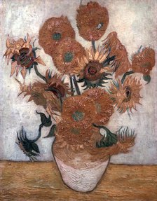 'Sunflowers', 1889.  Artist: Vincent van Gogh