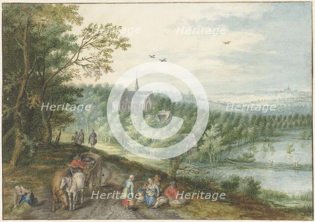 Landscape, 1704-1758. Creator: Sybrand Feitama.