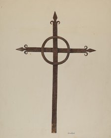 Iron Cross, c. 1938. Creator: H. Langden Brown.