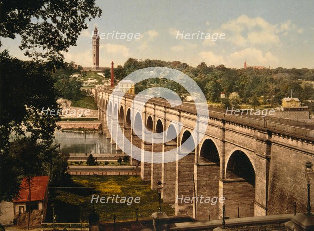 High Bridge, New York City, ca 1900. Creator: Unknown.