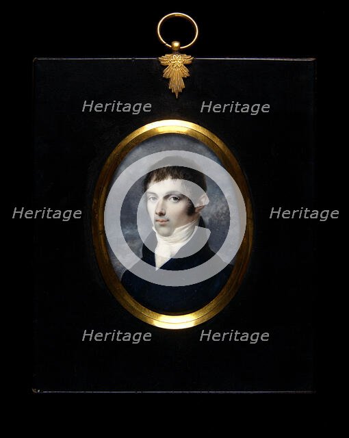 Portrait of a Gentleman, ca. 1800. Creator: Peter Edward Stroehling.