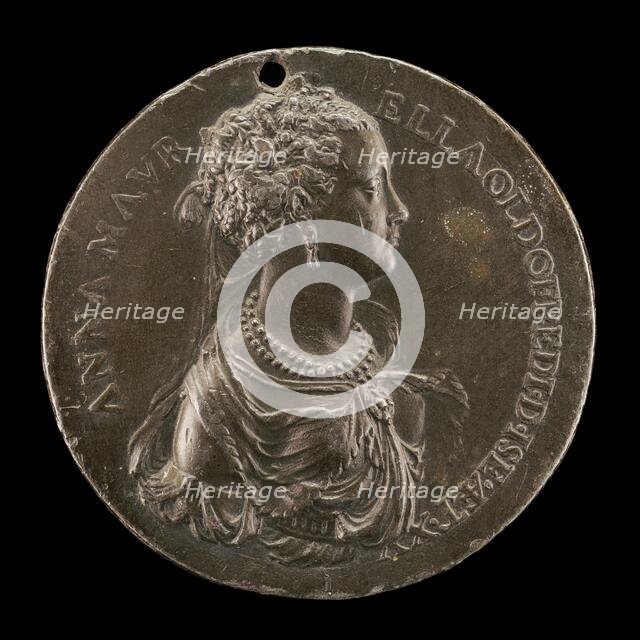 Anna Maurella Oldofredi d'Iseo, late 16th century. Creator: Giovanni Battista Cambio.