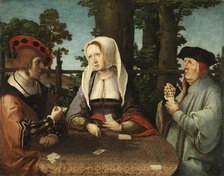 The Card Players, 1520. Creator: Lucas van Leyden.