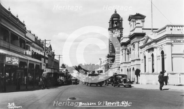 Bank of Australasia, Ipswich, Queensland, 1935. Creator: Jack Bain.