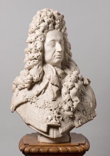 Bust of Stadholder-King William III (1650-1702). Creator: Johannes Blommendael.