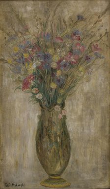Wild Flowers, between 1914-1918. Creator: Tadeusz Makowski.