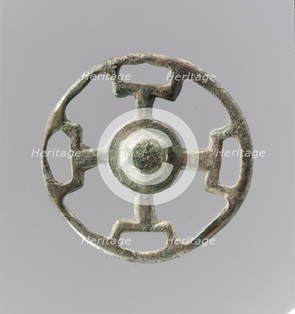 Openwork Belt Fitting, Frankish, 6th century. Creator: Unknown.