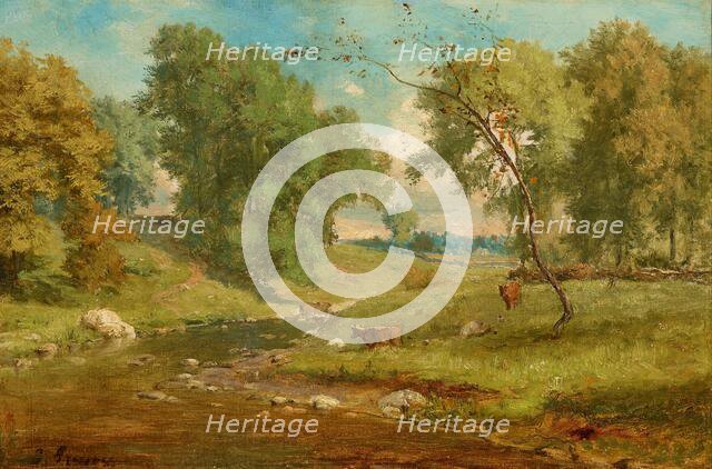 In the Meadow, 1825-1894. Creator: George Inness.