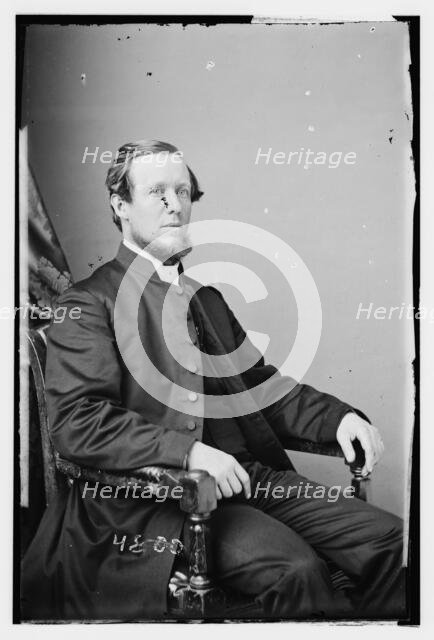 Rev. S.A. Clark of New York, between 1855 and 1865. Creator: Unknown.