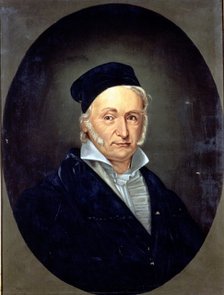 Karl Friedrich Gauss (1777-1855), mathematician, physicist and German astronomer.