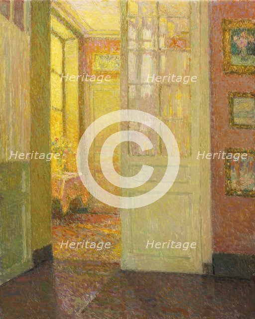 Interior. Window Light, 1931. Artist: Le Sidaner, Henri (1862-1939)