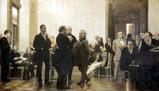 Slavonic composers, 1871-1872. Artist: Repin, Ilya Yefimovich (1844-1930)