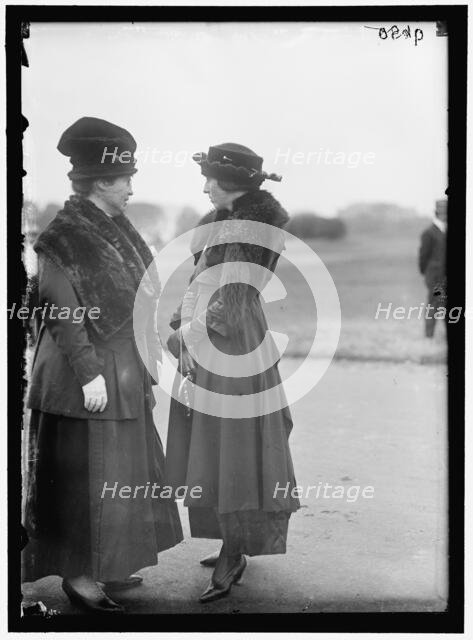 Liberty Loans. Mrs. William Gibbs Mcadoo, nee Eleanor Wilson, between 1916 and 1918. Creator: Harris & Ewing.