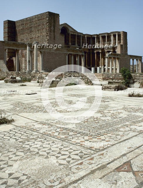 Synagogue, Sardis, Anatolia, Turkey, Later Roman empire (1999). Creator: Unknown.