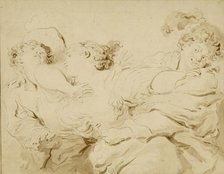 La Gifle , 1785. Creator: Fragonard, Jean Honoré (1732-1806).