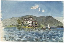 Untitled (Villa at Langensee), 1896. Creator: Klee, Paul (1879-1940).