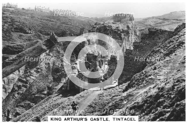 King Arthur's Castle, Tintagel, 1937. Artist: Unknown