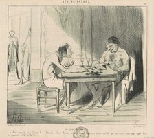 Un joli calembour, 19th century. Creator: Honore Daumier.