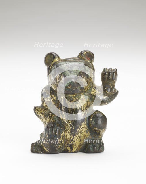 Support in the form of bear, Possibly Han dynasty, 206 BCE-220 CE. Creator: Unknown.