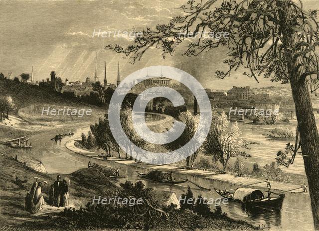 'Richmond from Hollywood', 1872. Creator: Frederick William Quartley.