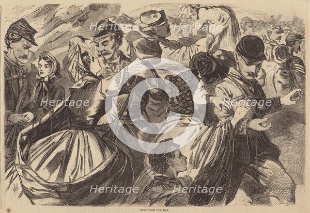 Home from the War, published 1863. Creator: Winslow Homer.