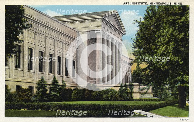 Minneapolis Institute of Art, Minnesota, USA, 1928. Artist: Unknown