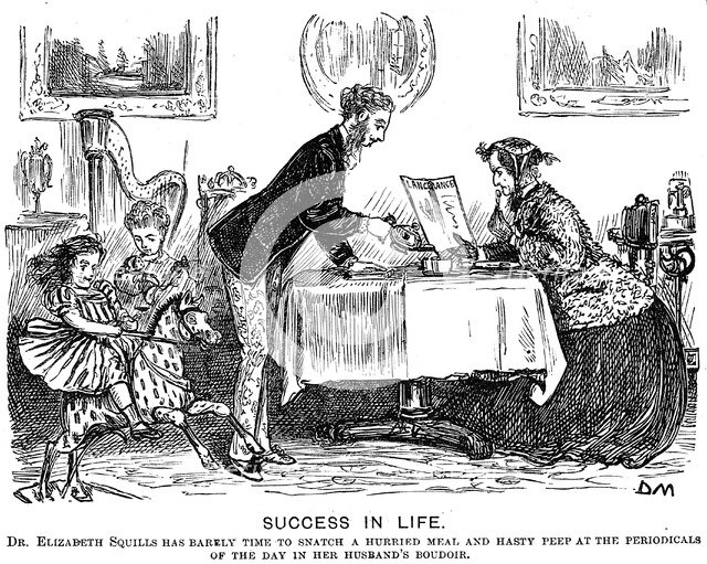 'Success in Life', 1867. Artist: George du Maurier