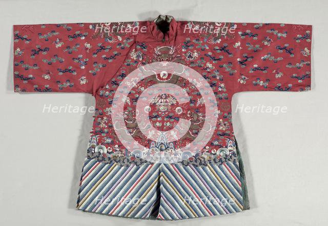 Woman's Bridal Dress, Dragon Jacket, 1800s. Creator: Unknown.