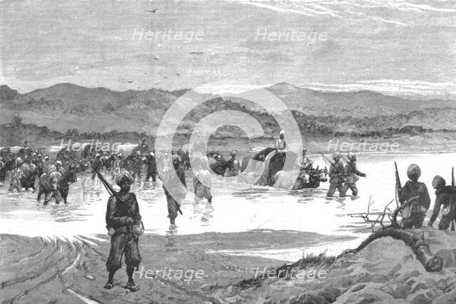 ''With the Chin-Lushai Expeditionary Force, Burma Column; The Sixth Company of the Queen's...',1890. Creator: Unknown.